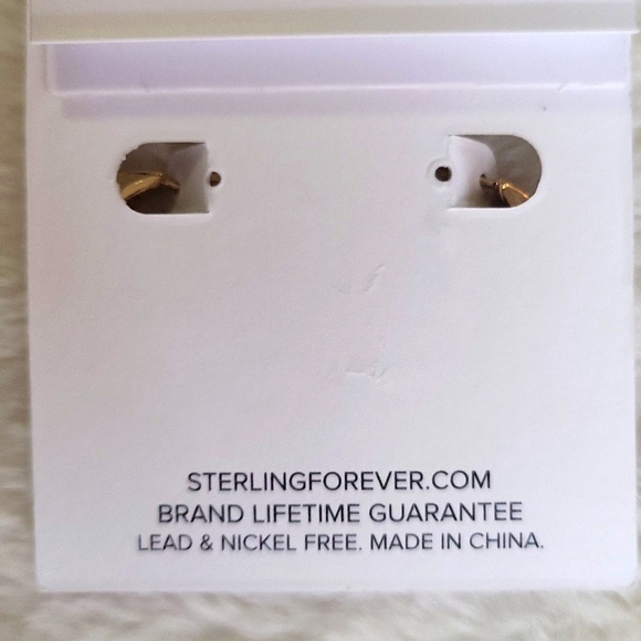 14K gold plated earrings - Picture 3 of 5